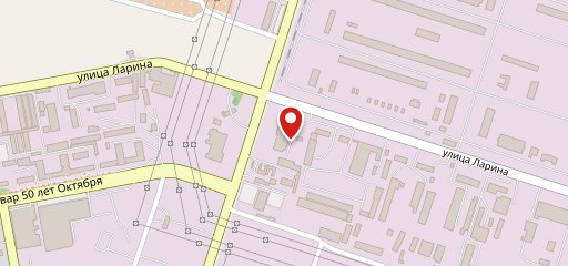 Столовая на карте