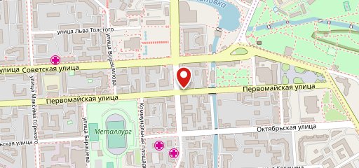 Фабрика на карте