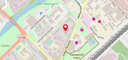 Фабрика обедов на карте