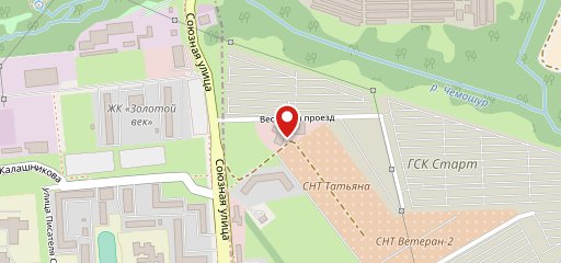 Фаэтон на карте
