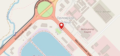 Фаэтон на карте