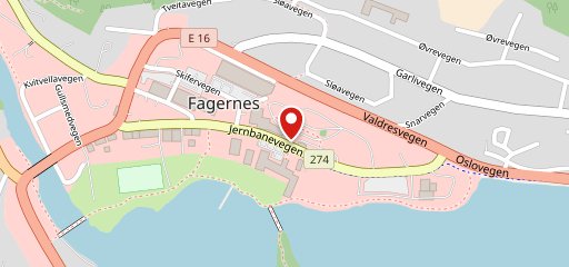 Fagernes Gatekjøkken на карте