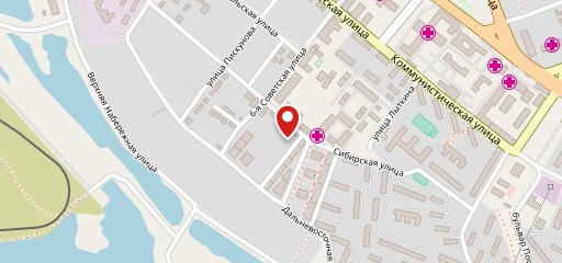 Сибирская на карте