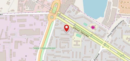 Дирижабль на карте