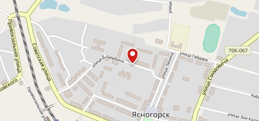 В своей тарелке на карте