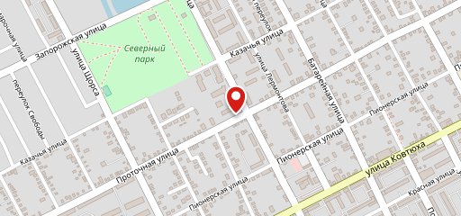 Веселый блинчик на карте