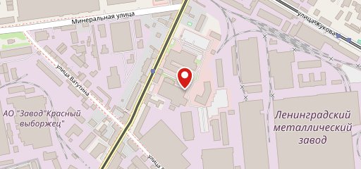 Столовая на карте