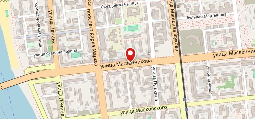 Каравай, Булочная на карте