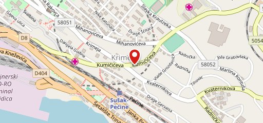 Fast Food Bamboocha Rijeka на карте