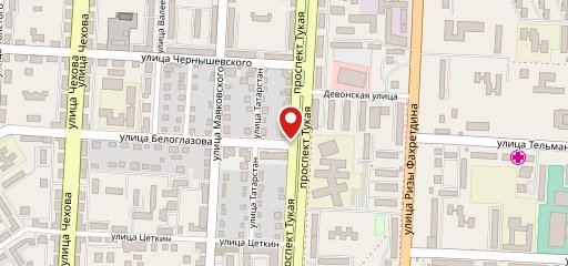 Кафе Быстрого Питания на ул. Белоглазова, 60а/1 на карте