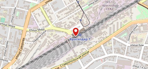 Кафе Быстрого Питания на Привокзальной Площади, 7/2 на карте