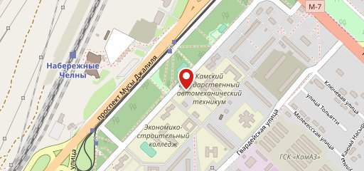 Кафе быстрого питания на ул. 17-й Комплекс на карте