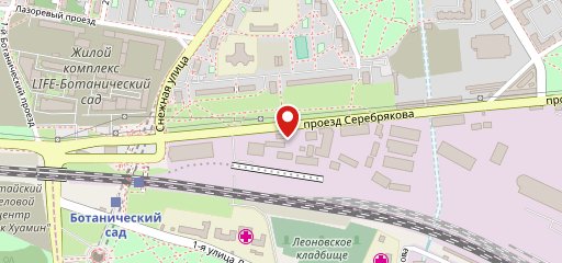 Кафе быстрого питания на проезде Серебрякова, 14з на карте