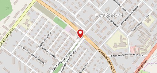 Фастфуд на карте