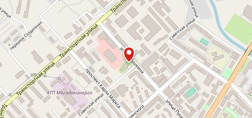 Фастфуд на карте