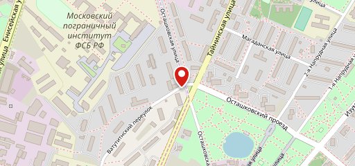 Фастфуд на карте