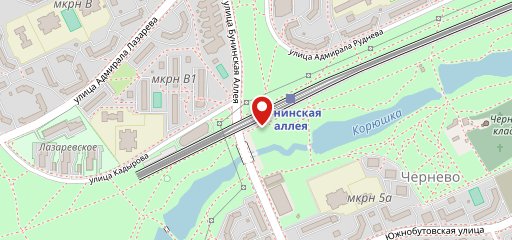 Фастфуд на карте