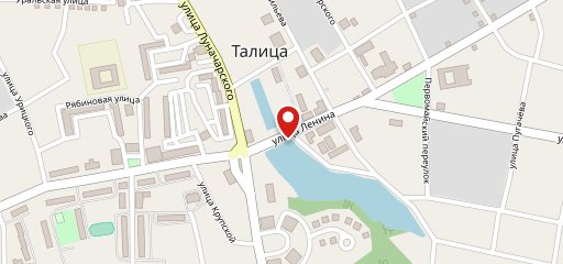 Fast Food Талица на карте