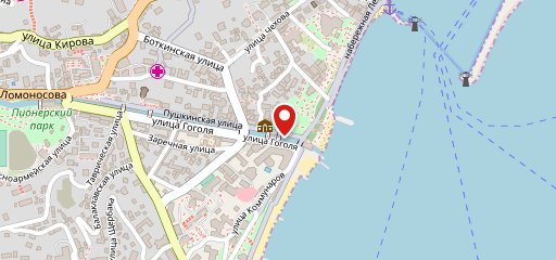 Фастфуд на карте