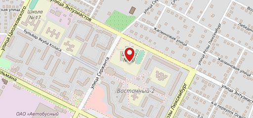 Фаст Фуд на карте