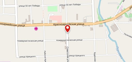 Фастфуд на карте