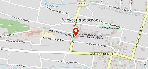 Фастфуд на карте