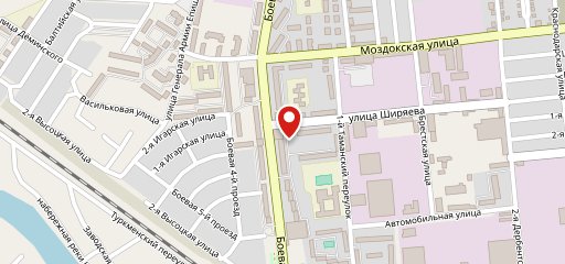 Фастфуд на карте