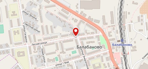 Фастфуд на карте