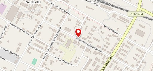 Фастфуд на карте