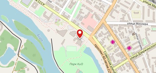 Фастфуд на карте