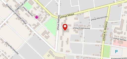 Фастфуд на карте