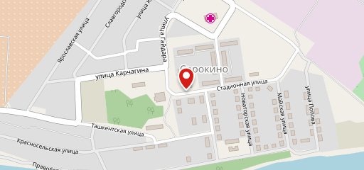 Фастфуд на карте