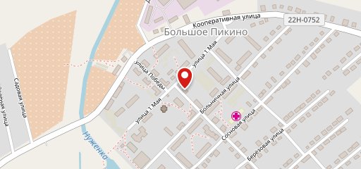 Фастфуд на карте