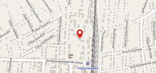 Фастфуд на карте