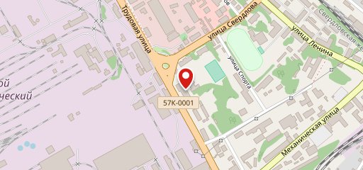 Фастфуд на карте