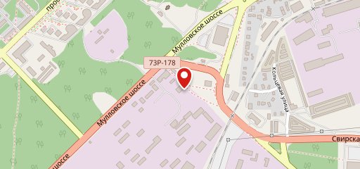 Фастфуд на карте