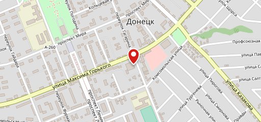 Фастфуд на карте
