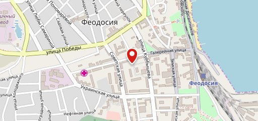 Фастфуд на карте