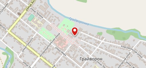 Фастфуд на карте