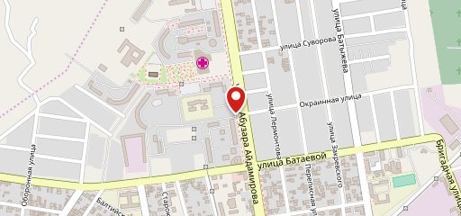 Фастфуд на карте