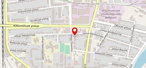 Фастфуд на карте