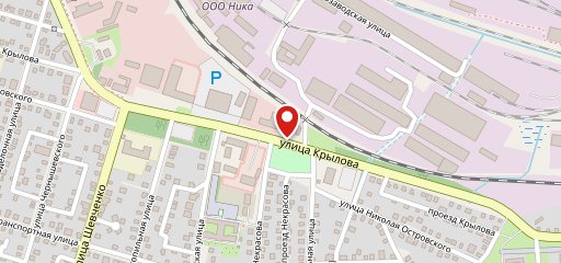 Фастфуд на карте