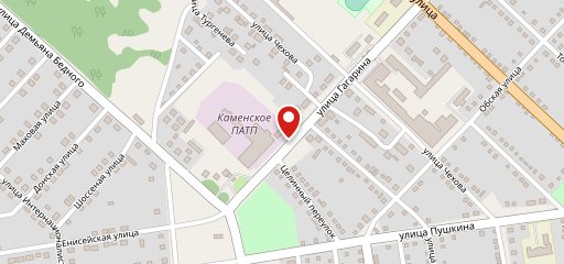 Фастфуд на карте