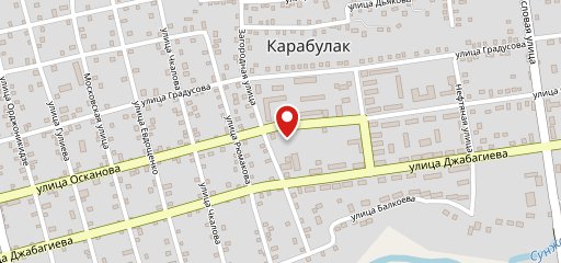 Фастфуд на карте