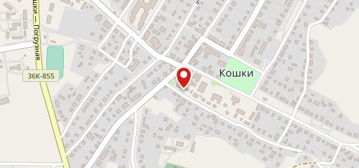 Фастфуд на карте