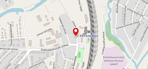 Фастфуд на карте