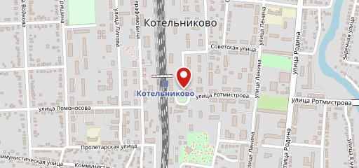 Фастфуд на карте