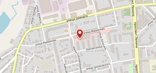 Фастфуд на карте