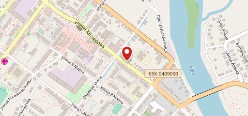 Фастфуд на карте
