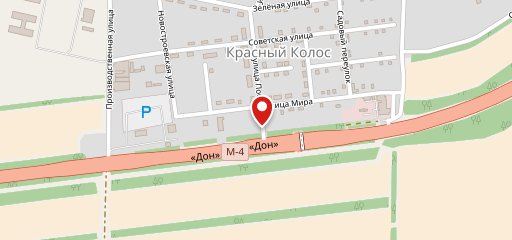 Фастфуд на карте